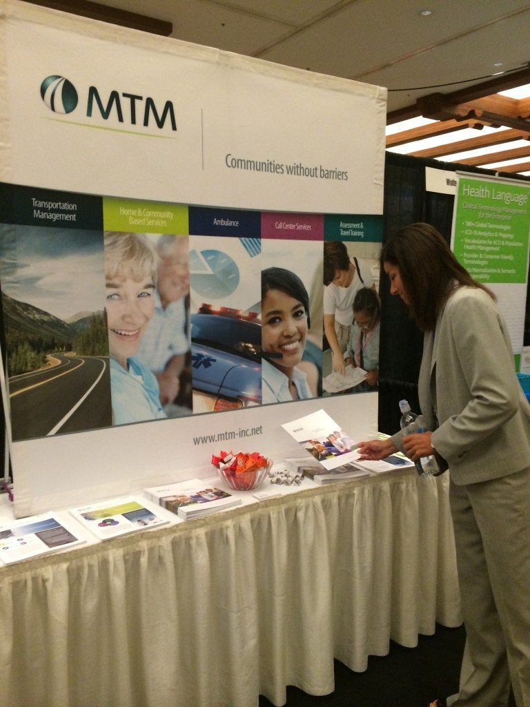 MTM tradeshow booth