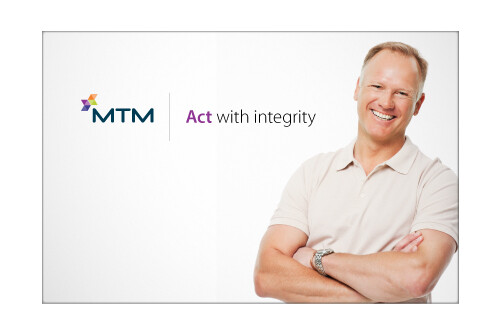 Act with integrity poster