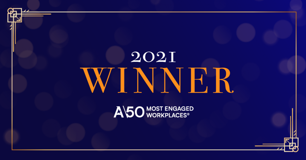 MTM is proud to be one of the Achievers 50 Most Engaged Workplaces for 2021.