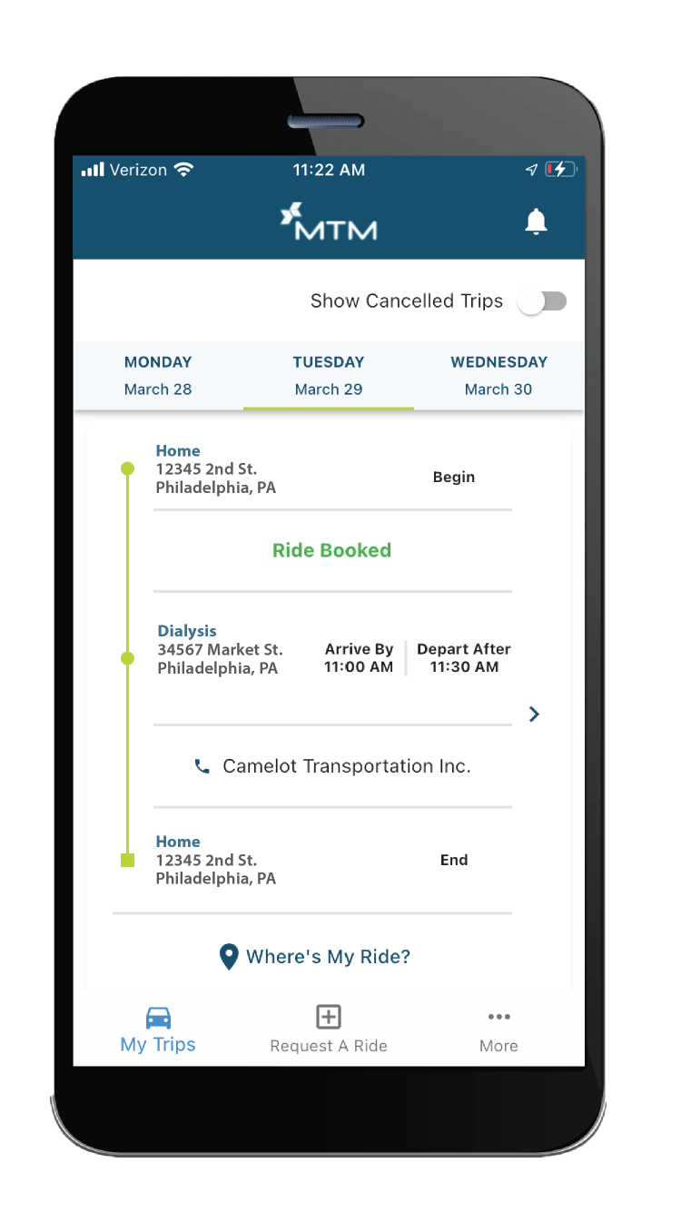 MTM Health  phone screen 3
