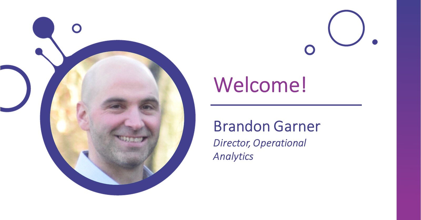 MTM has hired Brandon Garner as Director, Operational Analytics. Find out how Brandon will lead our reporting and data analysis functions.