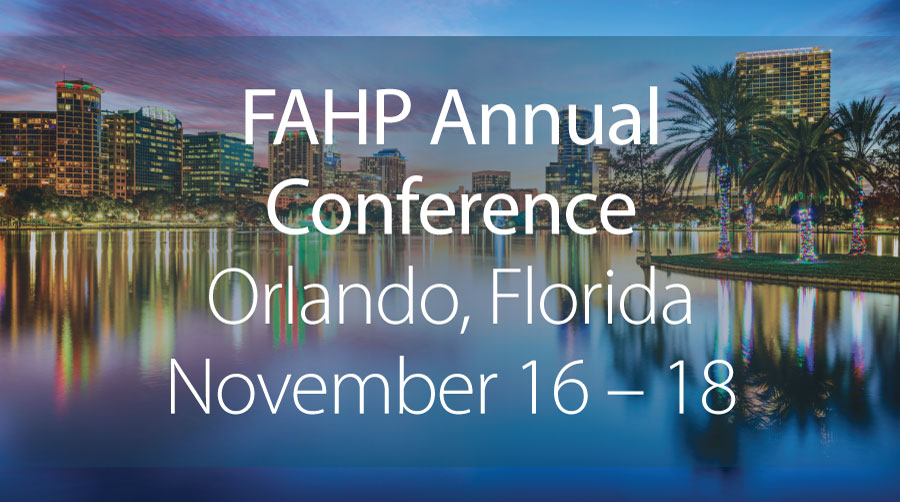 Heading to Orlando for the FAHP Annual Conference? FAHP is on a mission to connect Florida’s health care community. We can’t wait to join!