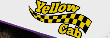 Yellow Cab Logo Button