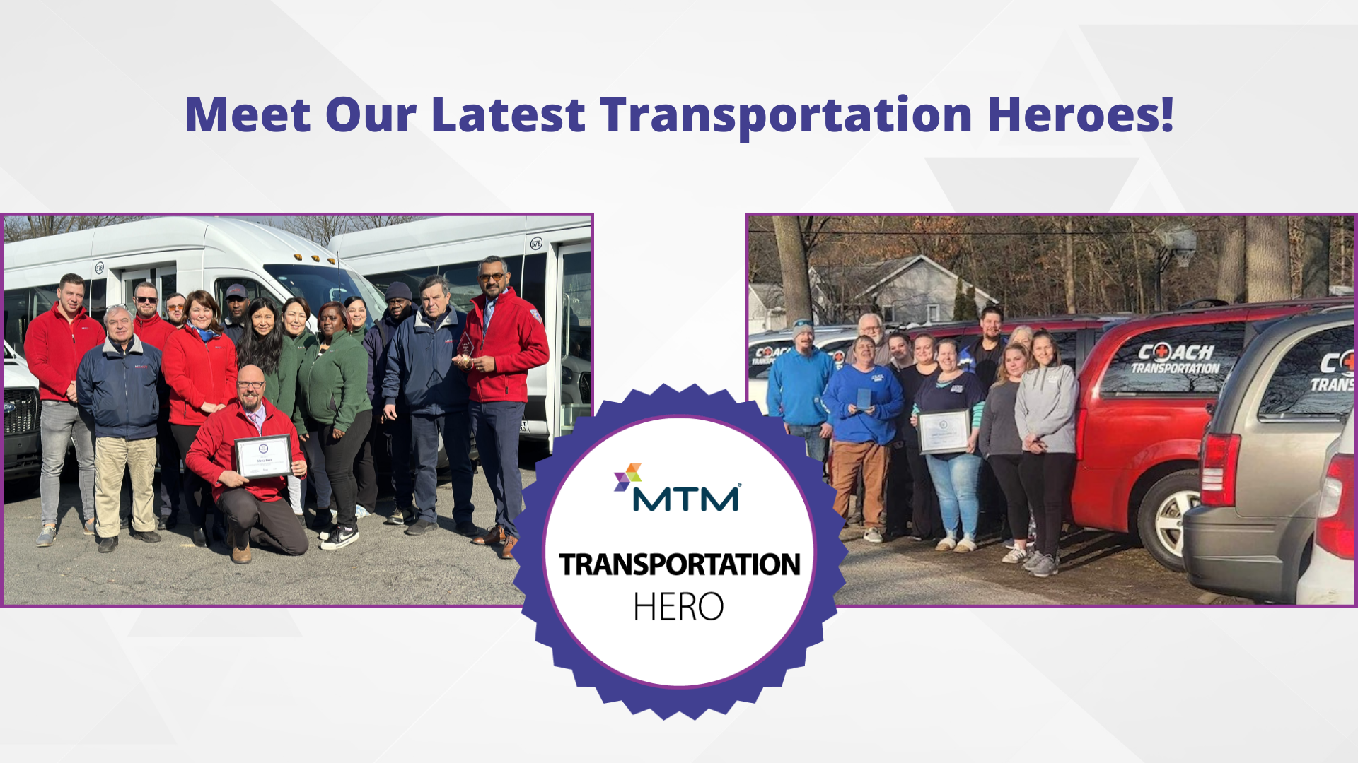 Celebrate excellence in transportation services with us as we introduce our Q4 2023 MTM Transportation Heroes!