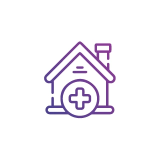 Home visits icon
