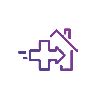 Transitional care icon