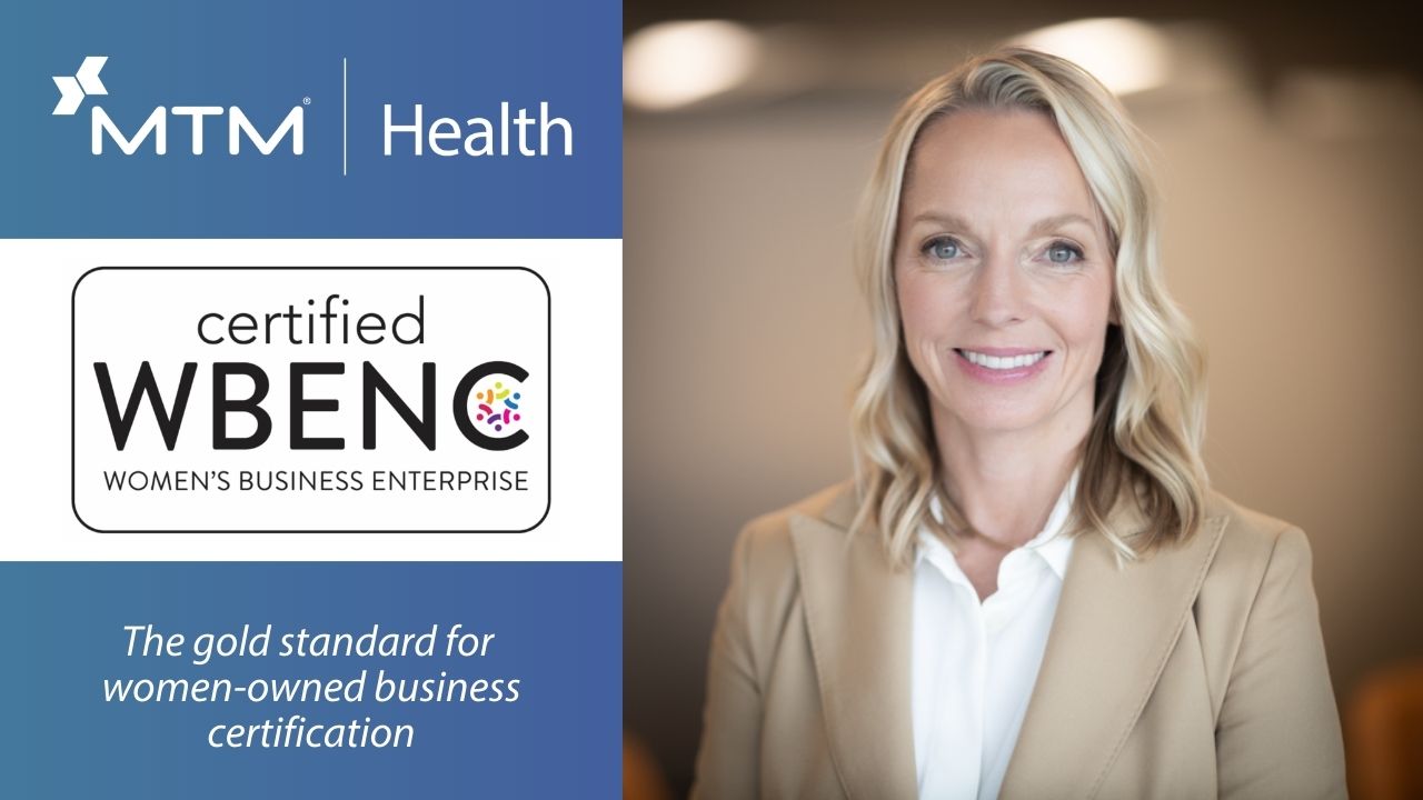 MTM Health renews WBENC WBE certification through December 2026—woman-owned since 1995 and supporting supplier diversity in NEMT.