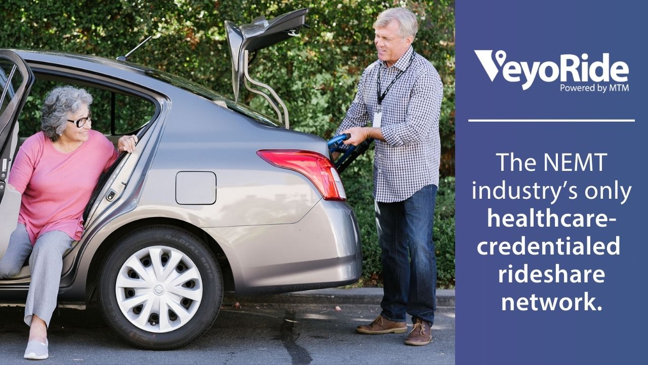 Discover VeyoRide by MTM Health—the NEMT industry's only healthcare-credentialed rideshare fleet, now operating in eight states.