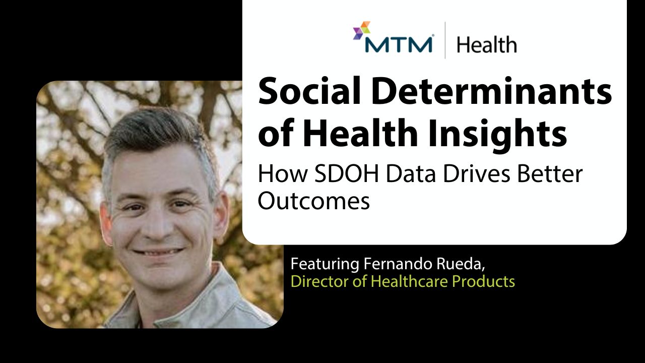 Transportation is one of the most critical and measurable drivers of healthcare access. Learn how MTM Health offers data insights.
